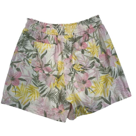 Briggs Linen Blend Floral Shorts, M - Picture 6 of 10